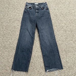 Gray/Black Zara 90s jeans
